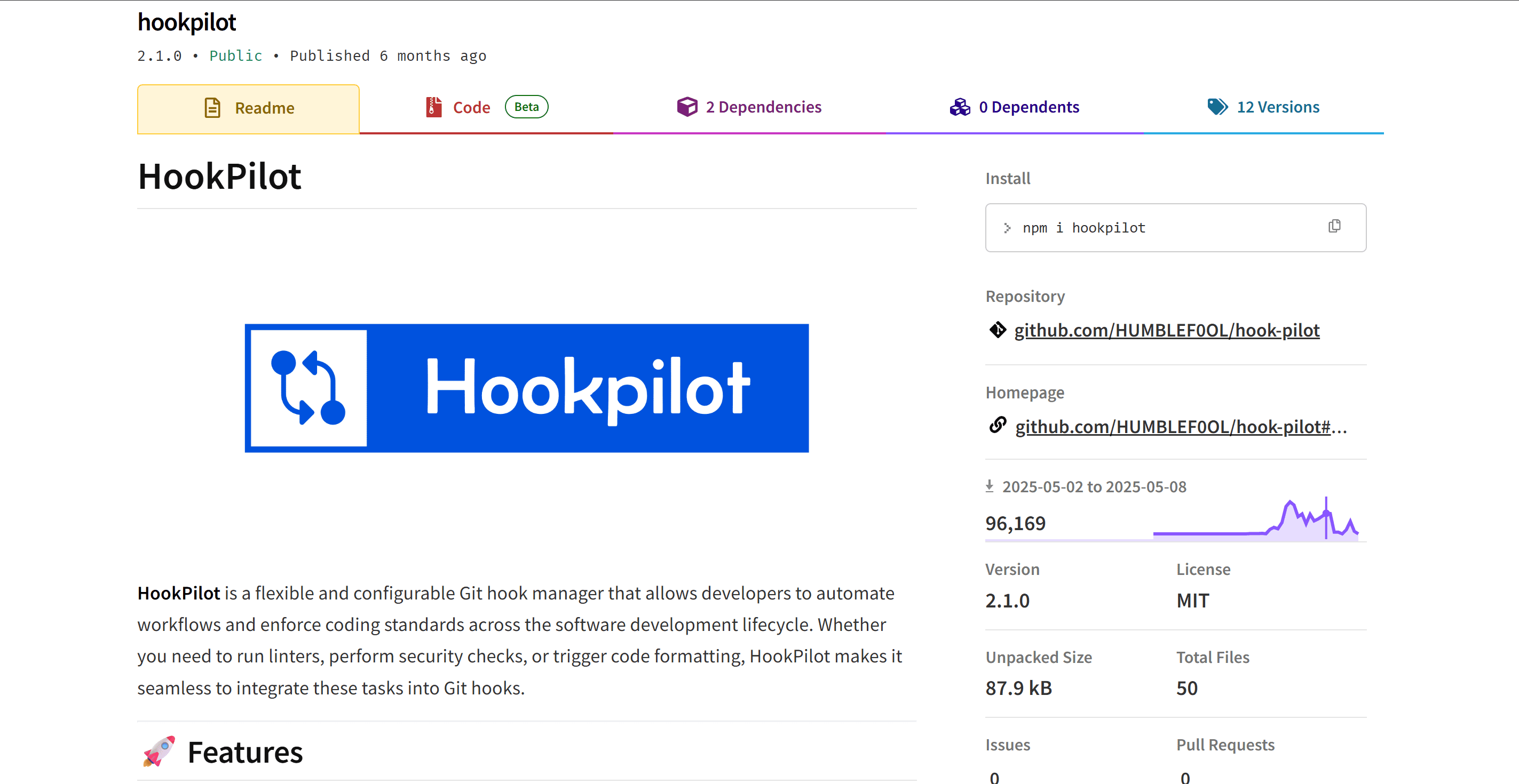 hookpilot project screenshot